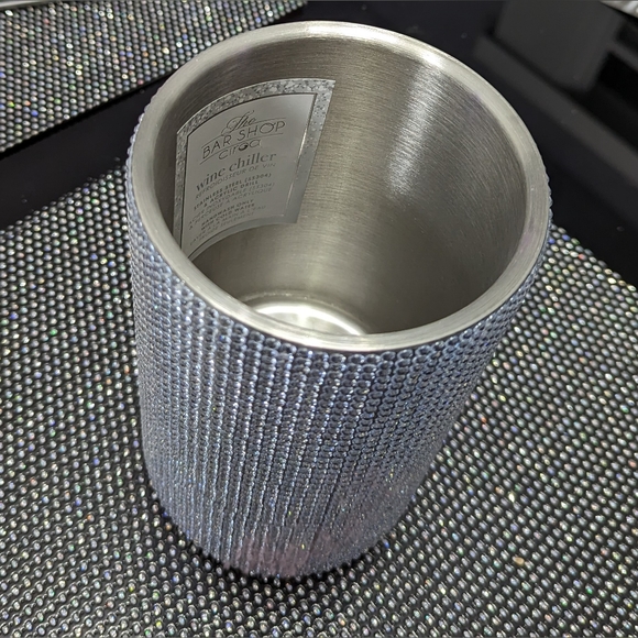 Beautiful Rhinestone Studded Wine Chiller - Picture 3 of 3